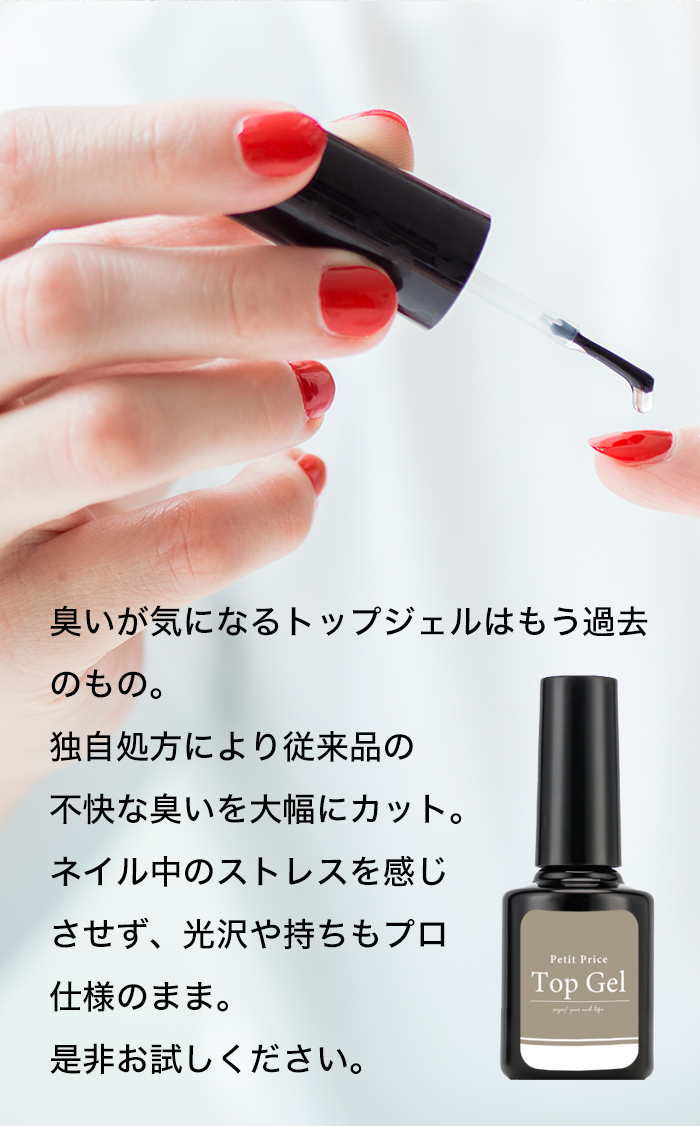 petitprice プチプラトップジェル[4ml×3本] トップジェル3本