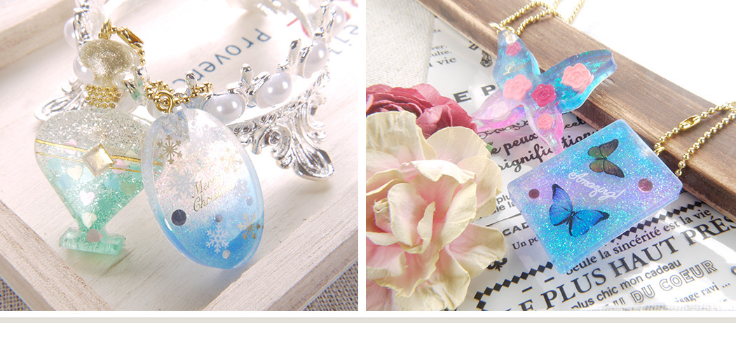 petitprice レジンレジンクラフトミール皿パーツ手芸