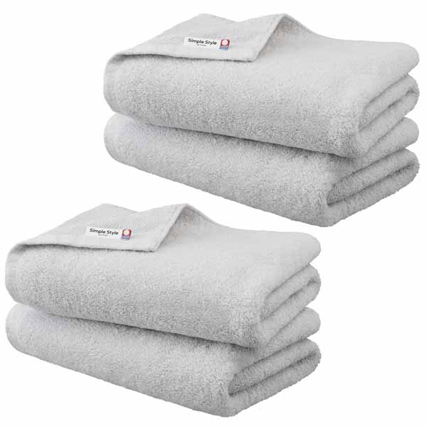 IRIS OHYAMA（アイリスオーヤマ） タオル バスタオル 4枚セット 今治製