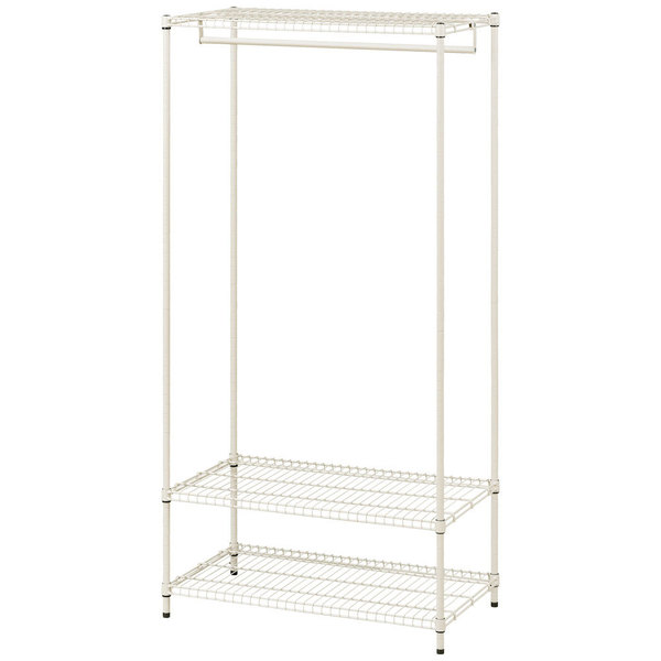 IRIS OHYAMA（アイリスオーヤマ） ハンガーラック スリム 2段 幅80