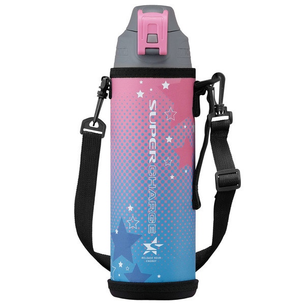 夏季限定　PRO ゴリラのため息ミニボトルセット IRIS OHYAMA 水筒 キッズ 1L カバー付き 保冷 ステンレスボトル
