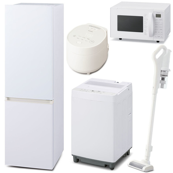 【一人暮らし2点セット❗️】　極美品！冷蔵庫、電子レンジ　シルバー　黒　送料込み❗️ 冷蔵庫×電子レンジセット2021年製TWINBIRD