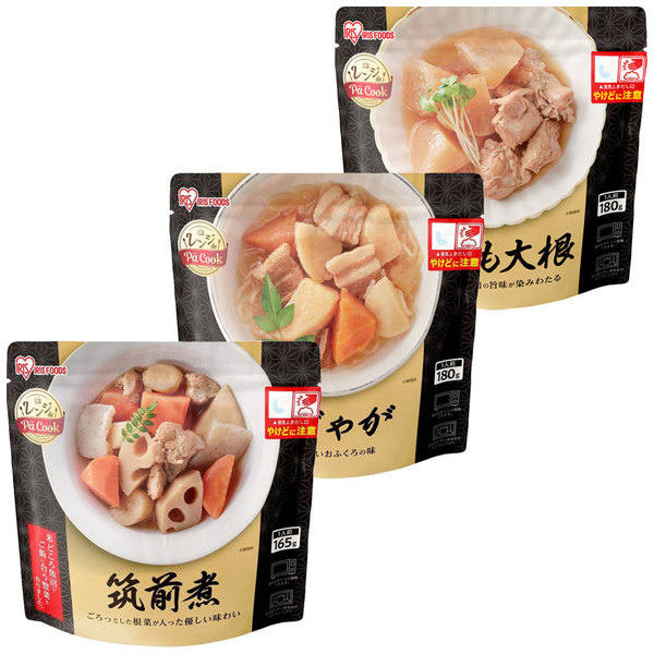 IRIS OHYAMA（アイリスオーヤマ） レトルト食品 常温保存 惣菜セット