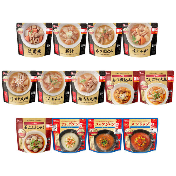 IRIS OHYAMA（アイリスオーヤマ） レトルト食品 常温保存 惣菜セット