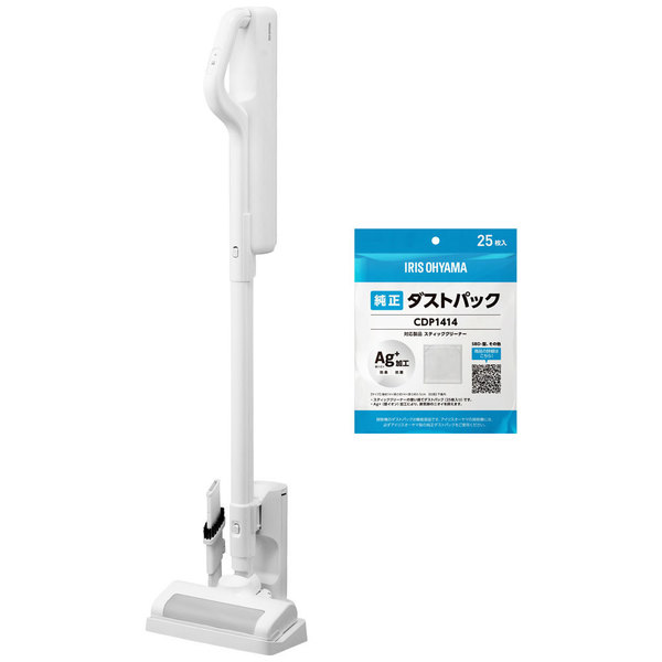 IRIS OHYAMA（アイリスオーヤマ） 掃除機 コードレス 軽量 紙パック式