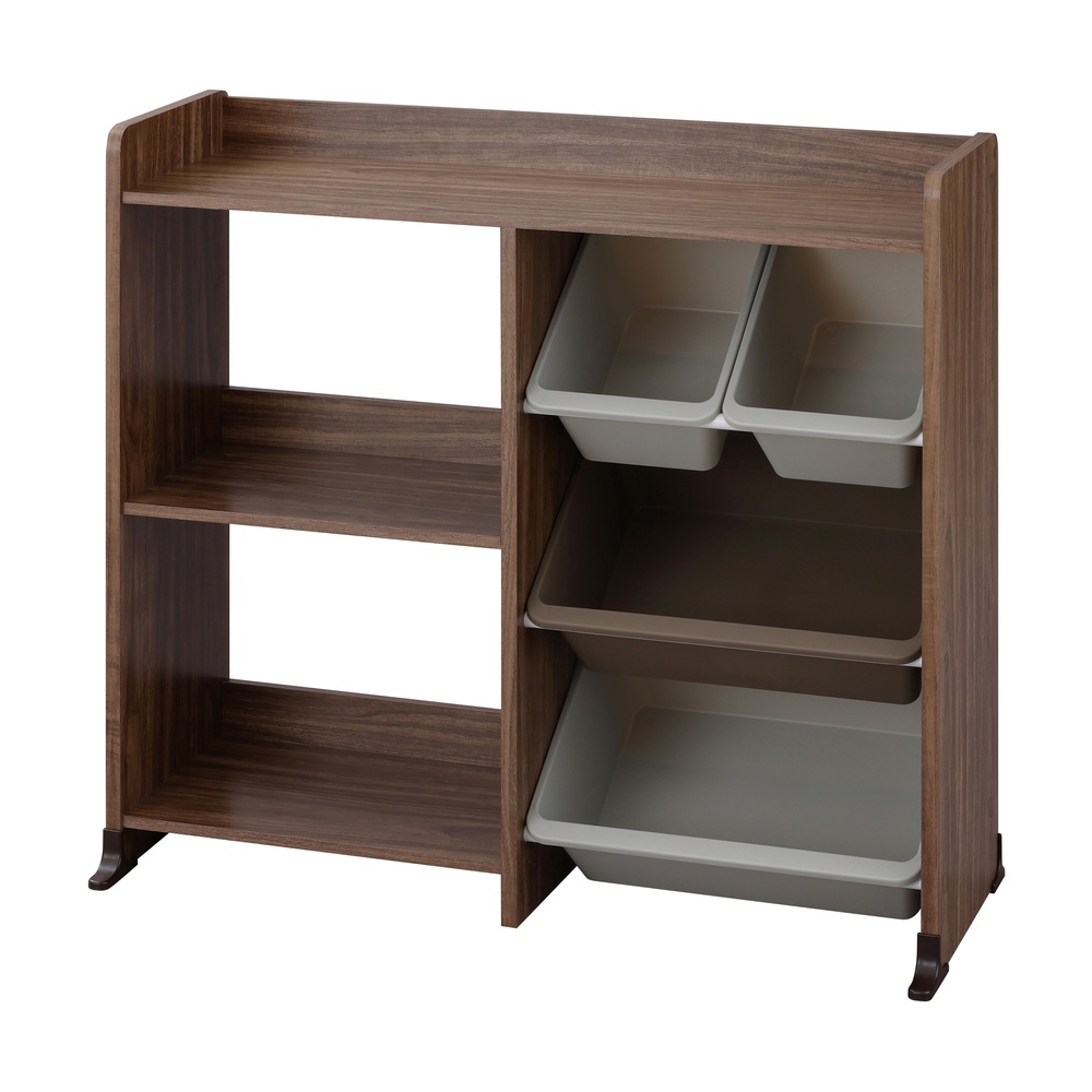 IRIS OHYAMA（アイリスオーヤマ） おもちゃ 収納 ラック かご 絵本棚