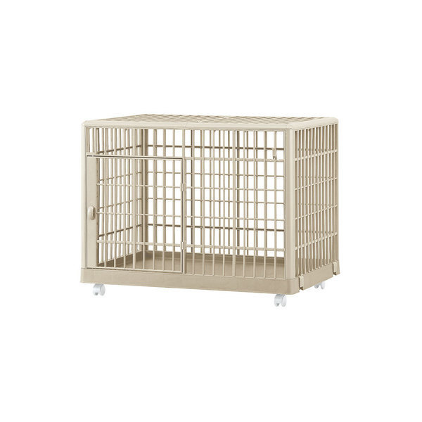 IRIS OHYAMA（アイリスオーヤマ） 犬 ケージ キャスター付き 屋根付き