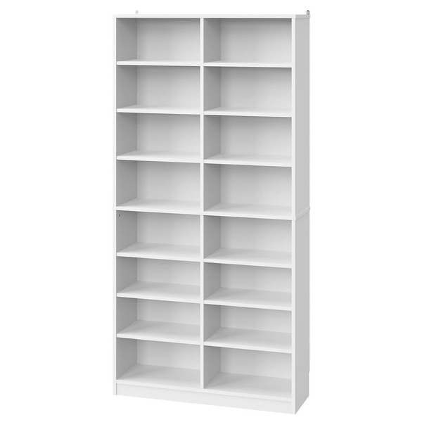 本棚　カラーボックス　コミックラック　木製　大容量　ホワイト ぼん家具 本棚 スリム カラーボックス おしゃれ 大容量 木製 薄型 収納