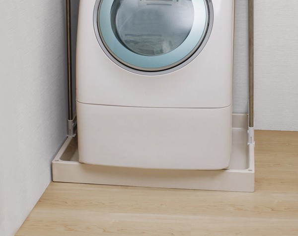 洗濯機ラックラック洗濯機収納洗濯ラック収納ランドリー収納収納棚洗濯機洗濯洗濯物脱衣所洗面所洗剤タオルランドリーラック伸縮2段アイリスオーヤマ 