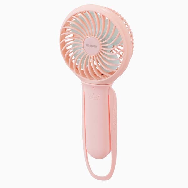 IRIS OHYAMA ハンディファン 充電式 軽量 モバイルバッテリー