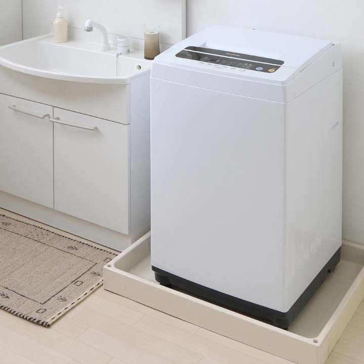 美品【 IRIS 】アイリスオーヤマ 洗濯5.0㎏ 全自動洗濯機 一人暮らし