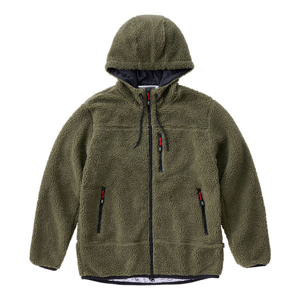 あったか裏アルミボアパーカー FC21501 ブラック カーキ ベージュ S M L XL 3L アイリスオーヤマ 新生活 | IRIS OHYAMA | 07