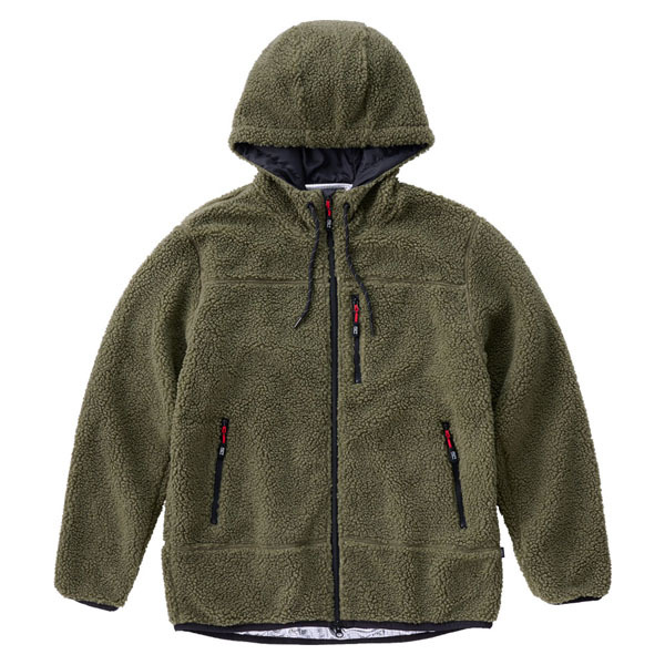 あったか裏アルミボアパーカー FC21501 ブラック カーキ ベージュ S M L XL 3L アイリスオーヤマ 新生活 | IRIS OHYAMA | 08