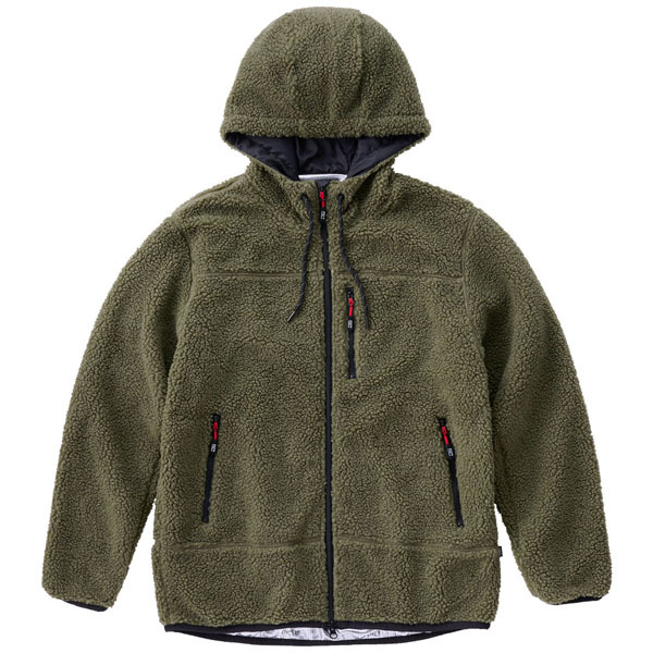 あったか裏アルミボアパーカー FC21501 ブラック カーキ ベージュ S M L XL 3L アイリスオーヤマ 新生活 | IRIS OHYAMA | 09