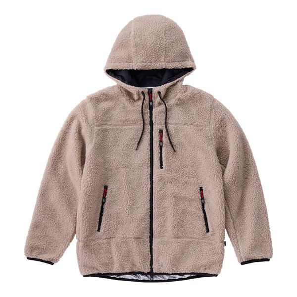 あったか裏アルミボアパーカー FC21501 ブラック カーキ ベージュ S M L XL 3L アイリスオーヤマ 新生活 | IRIS OHYAMA | 11