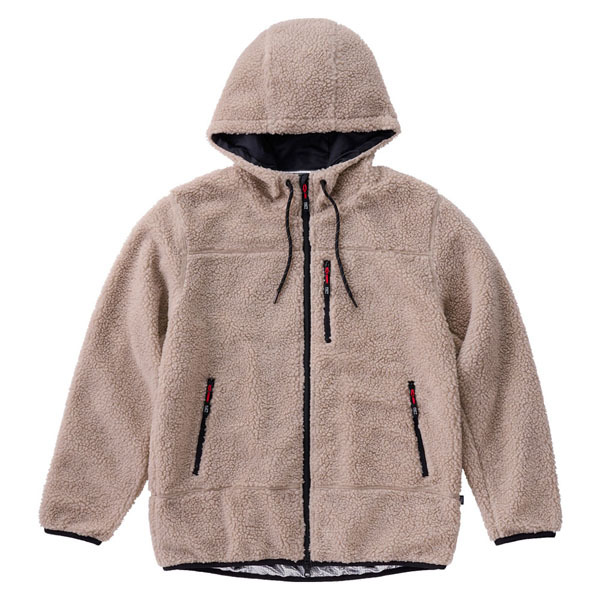 あったか裏アルミボアパーカー FC21501 ブラック カーキ ベージュ S M L XL 3L アイリスオーヤマ 新生活 | IRIS OHYAMA | 12