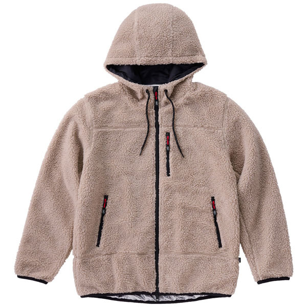 あったか裏アルミボアパーカー FC21501 ブラック カーキ ベージュ S M L XL 3L アイリスオーヤマ 新生活 | IRIS OHYAMA | 13