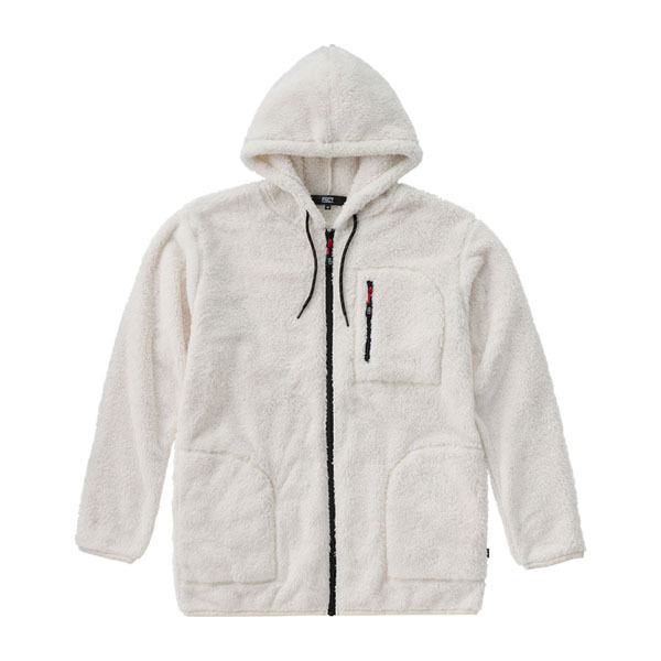 ボア パーカー あったかボアフリースパーカー 冬 男女兼用 保温 フード付き FC21503 ライトグレー オフホワイト チャコールグレー S M L XL 3L アイリスオーヤマ | IRIS OHYAMA | 07