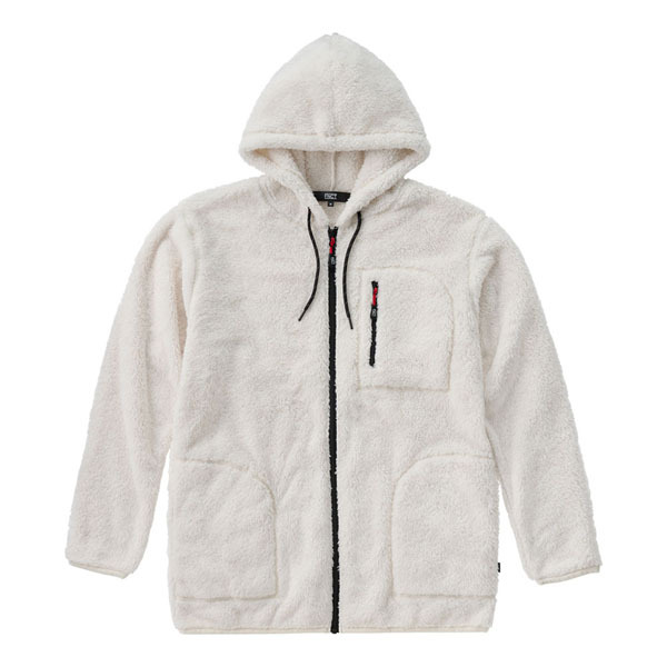 ボア パーカー あったかボアフリースパーカー 冬 男女兼用 保温 フード付き FC21503 ライトグレー オフホワイト チャコールグレー S M L XL 3L アイリスオーヤマ | IRIS OHYAMA | 08