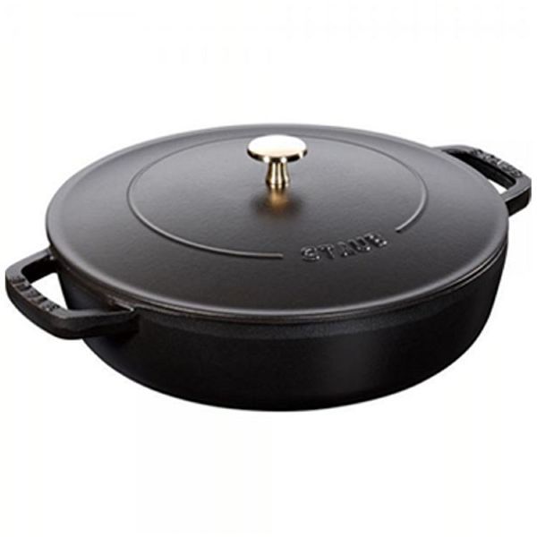 ストウブ お鍋 鍋 浅型 Staub Chistera 24cm CSTR-24 並行輸入品 新