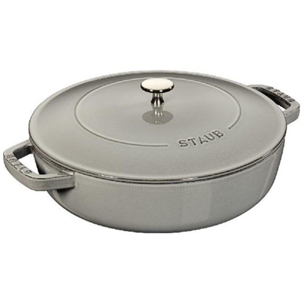 ストウブ 鍋 お鍋 浅型 Staub Chistera 28cm CSTR-28 並行輸入品 新生活