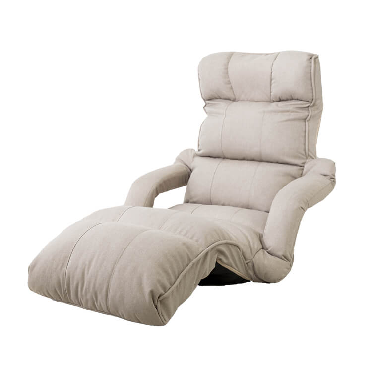座椅子 おしゃれ コンパクト 北欧 安い 肘付き 腰痛 リクライニング チェア イス 椅子 フロアチェア いす 一人掛けソファ 一人暮らし  YCK-002 アイリスプラザ
