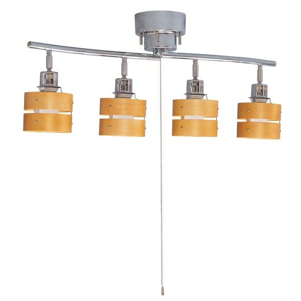 シーリングライト 4灯 LED 天井照明 シーリングスポットライト GLL-4MP