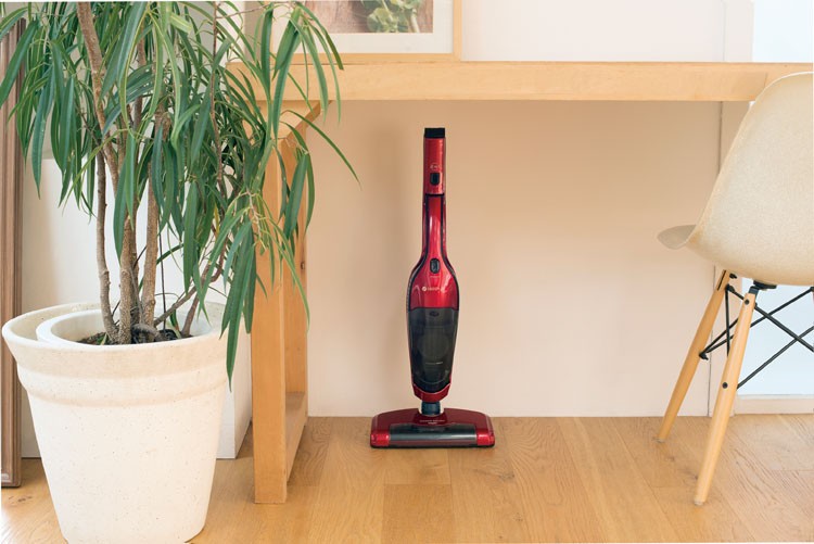 CCP コードレス2in1スティッククリーナー レッド CN-DC46-RD シ−シ