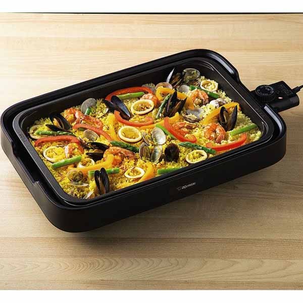 象印（ZOJIRUSHI） ホットプレート ブラック EA-KA10-BA : メガストア