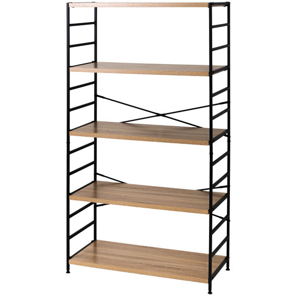 スチールラック 5段 幅90 ラック おしゃれ 棚 収納 メタルラック 北欧