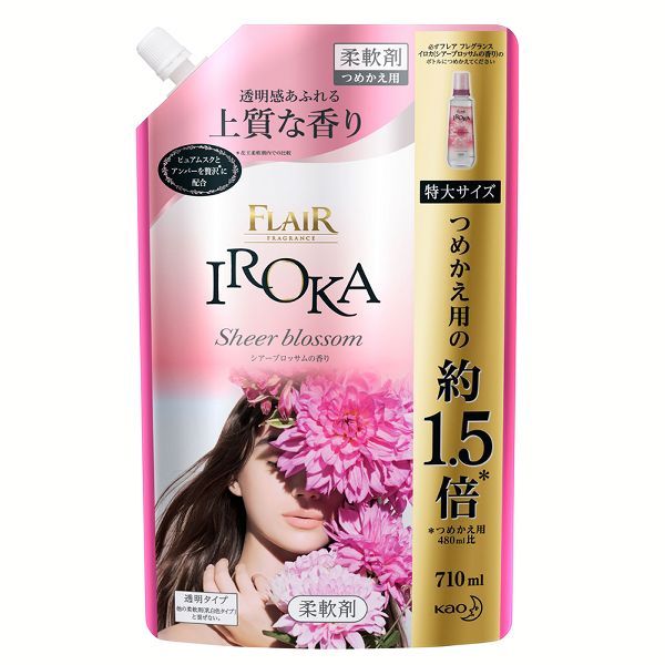 プレミアム 6個セット (D) megastore PayPayモール店 - 通販 - PayPayモール フレアフレグランスIROKA 特大詰替  710ml 花王 うように - leandroteles.com.br