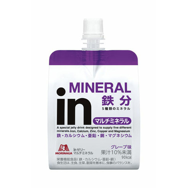 森永製菓 inゼリー エネルギー 72個 プロテイン マルチビタミン