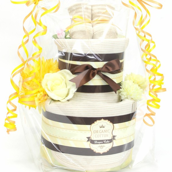 高速配送 おむつケーキ 男 女 おしゃれ 新生児 オーガニック かわいい オーガニックおむつケーキ2段 Dc Ognc2 D B 保障できる Turningheadskennel Com