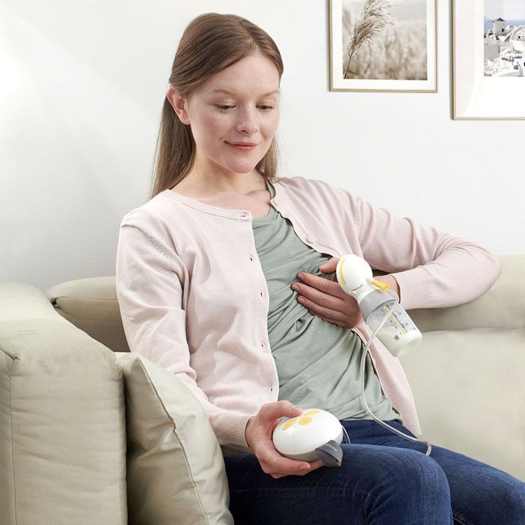 メデラmedela電動搾乳機さく乳器搾乳器片胸快適ソロ電動さく乳器 