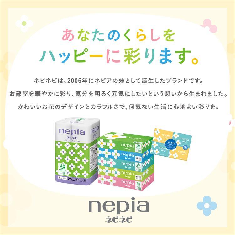 ネピア ティッシュ ボックスティッシュ 箱ティッシュ 5箱 12パック