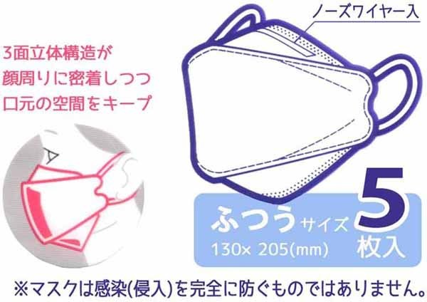 No.511 オーダーマスク　くま　テディベア　選べるマスク　カラー　血色マスク マスク 不織布 立体 折りたたみ 5枚入り 血色マスク キャラクター