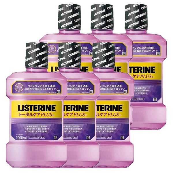 Johnson & Johnson リステリン トータルケア 薬用リステリン 1000ML 6