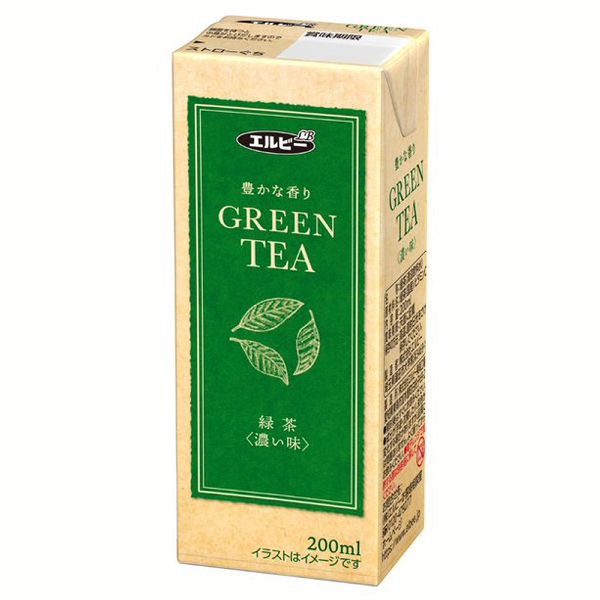 緑茶 200ml 60本 国産 GREENTEA 香り 軽量 手軽 エルビー お茶 国産 国産茶葉 代引不可