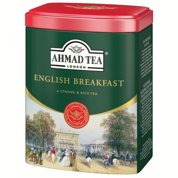 紅茶 リーフ AHMAD TEA アールグレイ セイロン 200g 缶 ベルガモット ミルクティー ポイント消化｜petkan｜03
