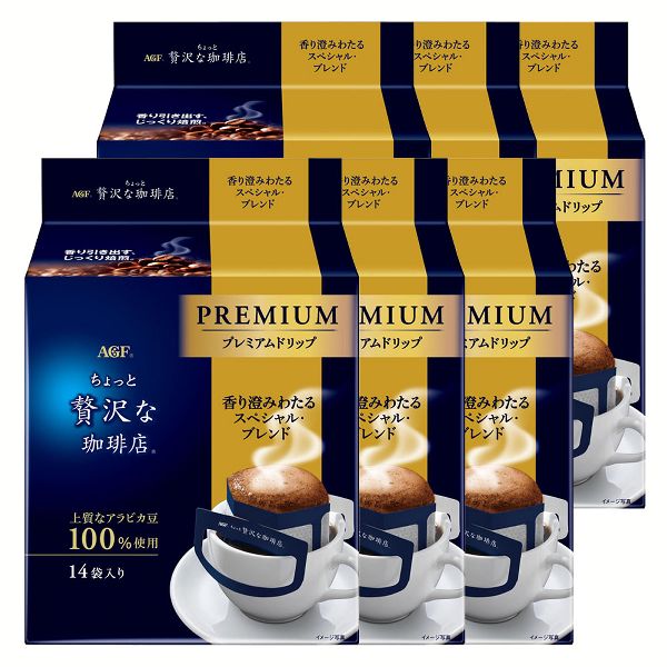 AGF (6個)「ちょっと贅沢な珈琲店R」 レギュラー・コーヒー
