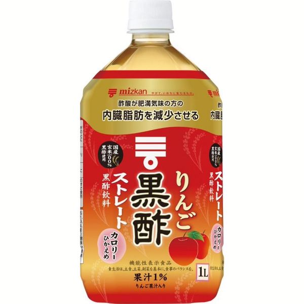 黒酢 ストレート 1000ml リンゴ黒酢 リンゴ酢 79623 ミツカン (D) ポイント消化｜petkan｜03