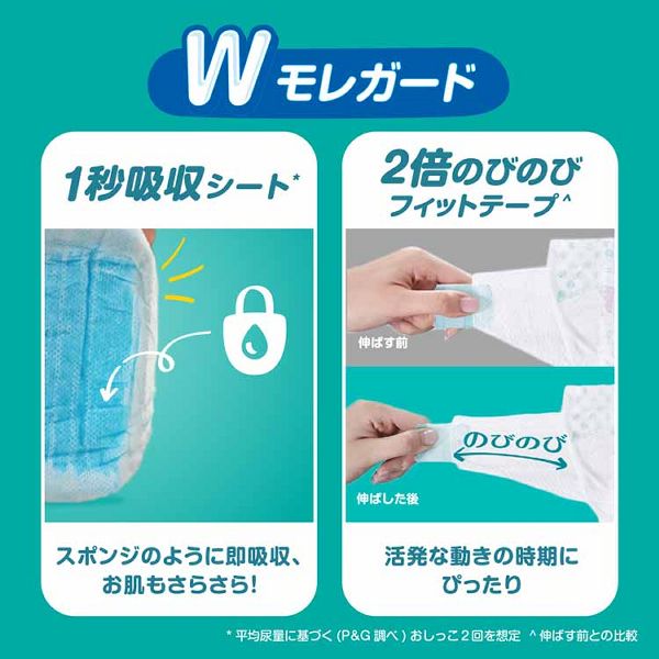 紙おむつベビー用品テープ式もれ・ムレ0Lサイズしまじろうデザインオムツ通気性Pampers長時間安心【販売指示後カートアップ】パンパースさらさらケアテープ/ウルトラジャンボL54枚（9-14kg）P＆G 