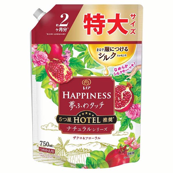 柔軟剤 詰め替え レノアHappiness レノアハピネス夢ふわタッチ 詰替用 特大サイズ 750ml P&amp;amp;amp;amp;G (D) ポイント消化｜petkan｜05