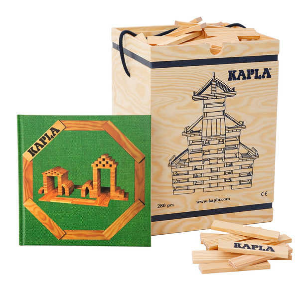 天然木　カプラ　KAPLA 280ピース＋オマケ 積み木 KAPLA280(カプラ280ピース) KAPLA/カプラ | ANDCHILD