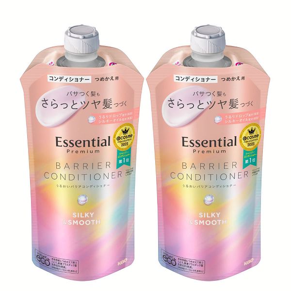 Essential (2個セット)シャンプー コンディショナー 詰め替え