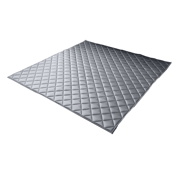シルクタッチふっくら中敷きラグ 長方形 200×250 グレー 未使用 ラグ カーペット ラグマット 冷感 接触冷感 夏 夏用 シルクタッチ
