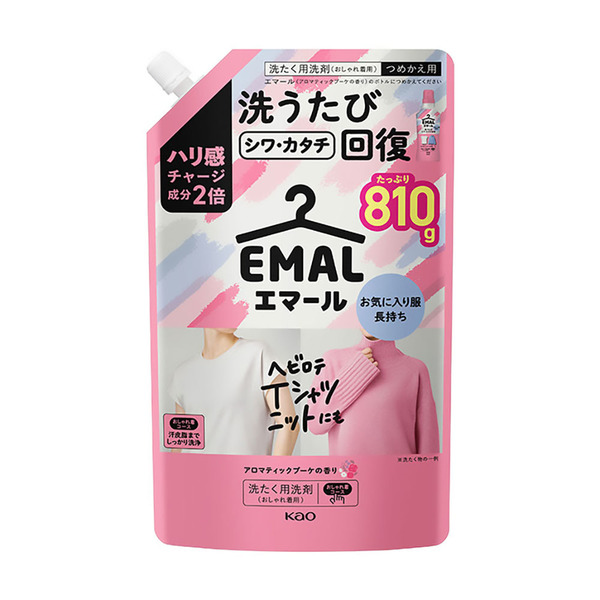 エマール 洗剤 洗濯 詰替え つめかえ用 810g : メガストア Yahoo!店