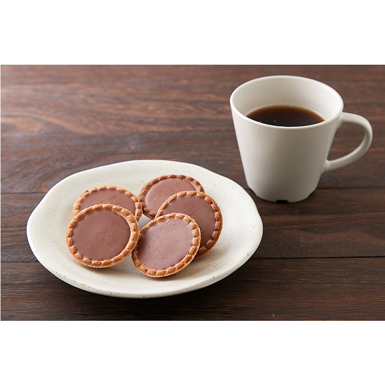 プチガトータルトチョコプチギフト洋菓子焼菓子簡易包装文化祭お徳用パーティーチョコタルトどっさり30個中山製菓 