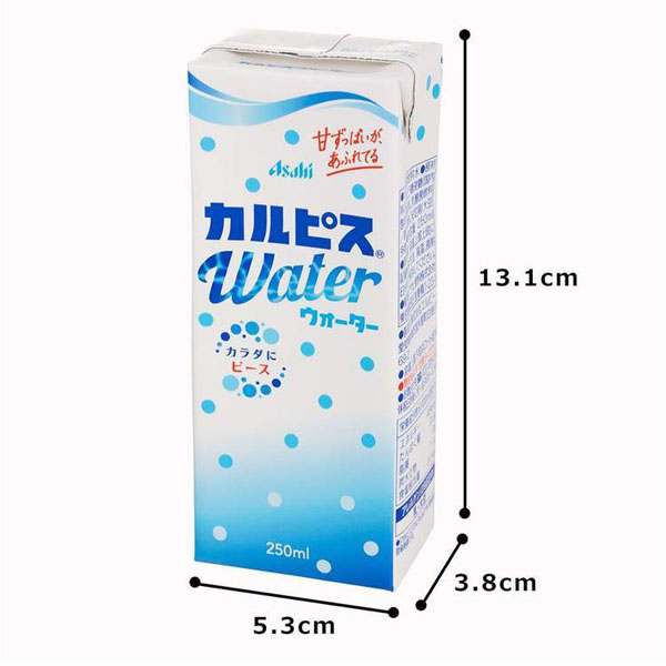 カルピスエルビーCALPIS乳酸菌酵母発酵自然製法旅行常温保存紙パック飲料紙パック飲料カルピス「カルピスウォーターR」(LL)紙パックスリム250ml×24本エルビー 