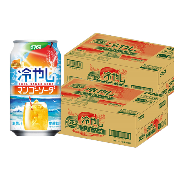 ダイドードリンコ 炭酸 マンゴー ソーダ ミスティオ 冷やしマンゴー